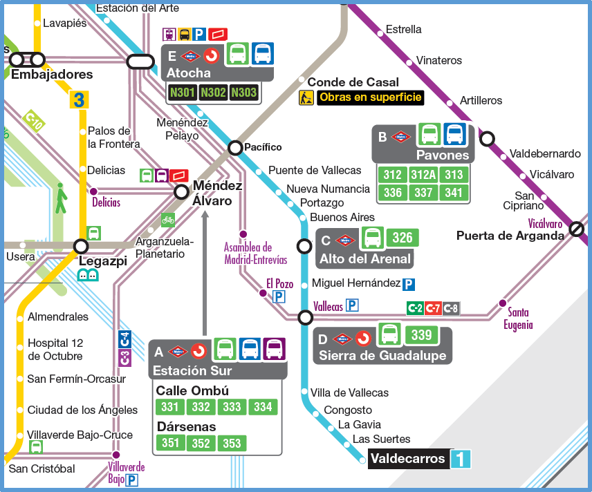 mapa nuevas cabeceras